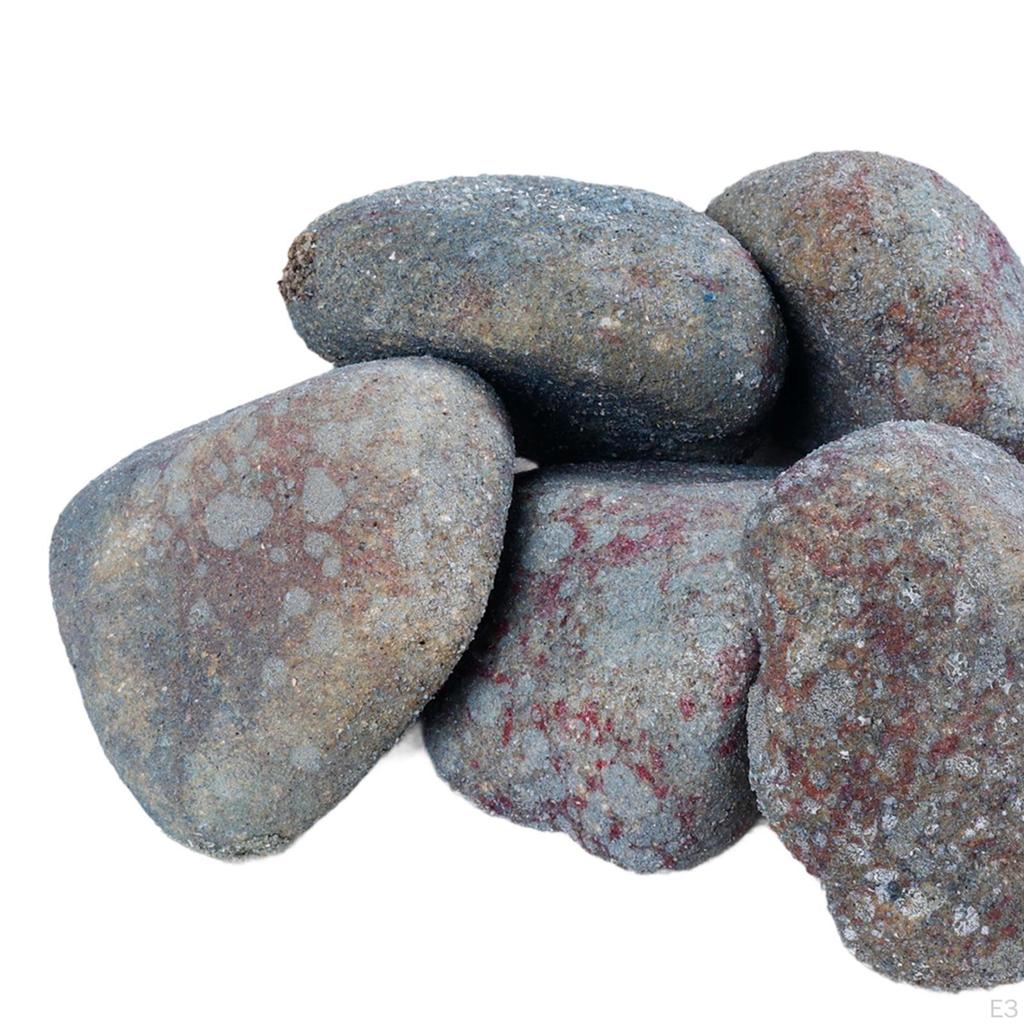 5 Artificial Fake Rocks for Garden Decoration, Diorama, Landscaping, Indoor And Outdoor