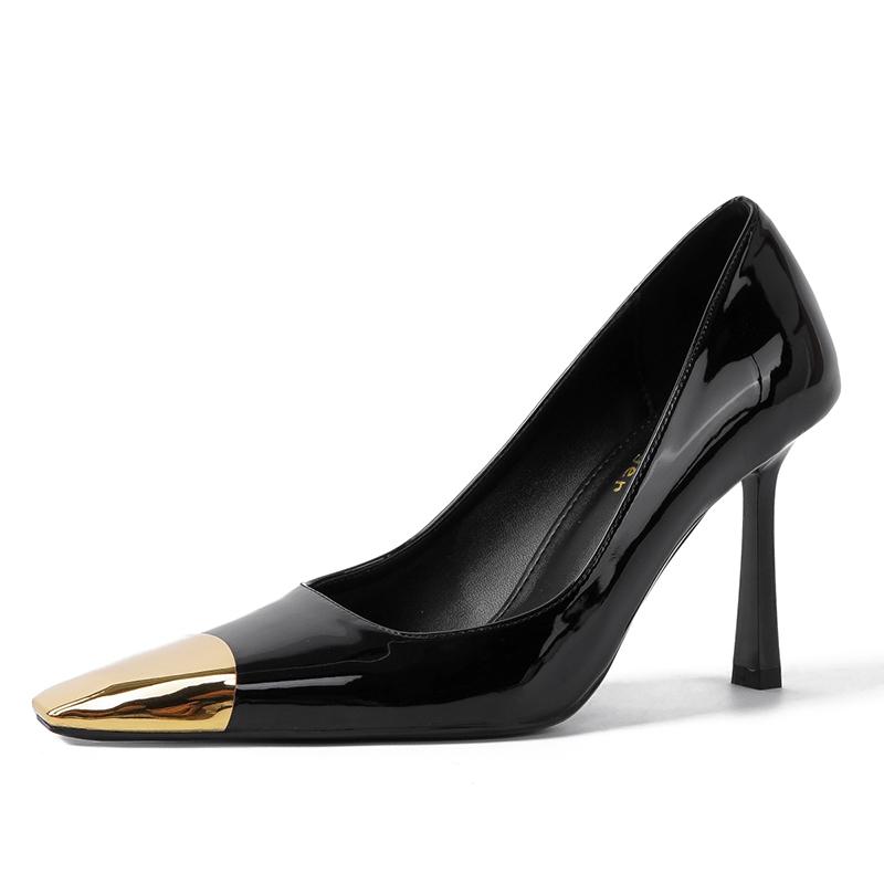 

Новые женские классические туфли-лодочки с леопардовым принтом, женские туфли из кожи с мелким вырезом, элегантные туфли для стриптиза, вечеринки, клуба 35