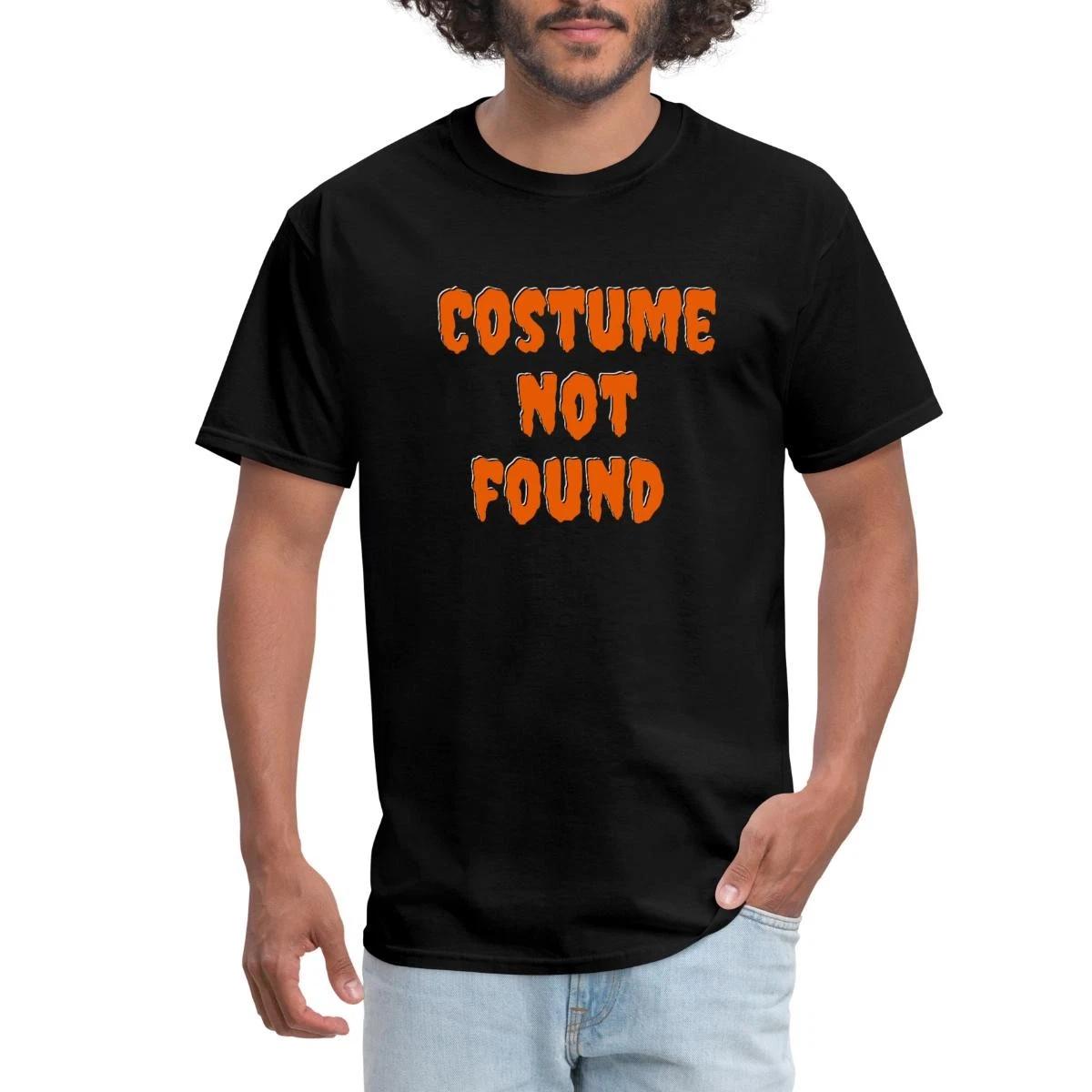 Costume Not Found Last Minute Costume Idea Men s T-Shirt L