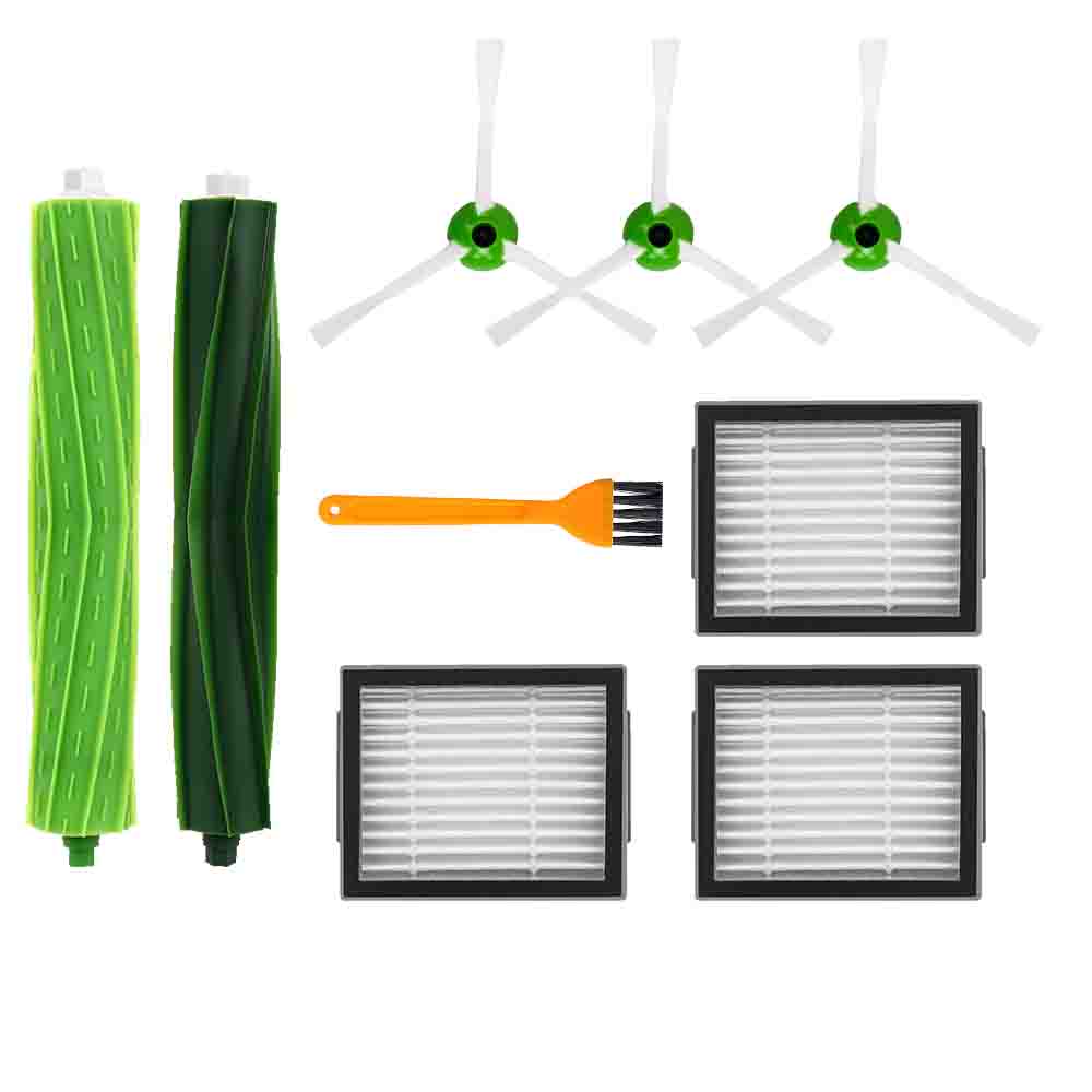 Ricambi Per iRobot Roomba i3 i3+ i4 i4+ i6 i6+ i7 i7+ i8 i8+ E5 E6 E7 Robot Aspirapolvere Spazzola Principale Rotante Spazzola Laterale Filtro Accessori