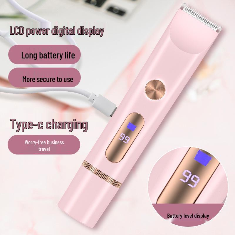 Rechargeable Dual-Head Women's Shaver & Trimmer - Safe for Sensitive Areas