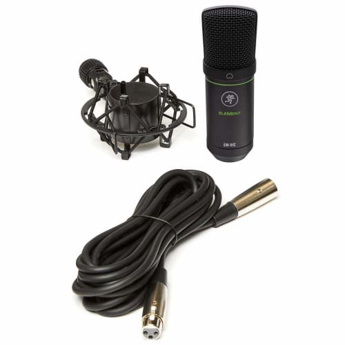 MACKIE EM-91C Professional Condenser Microphone, Black