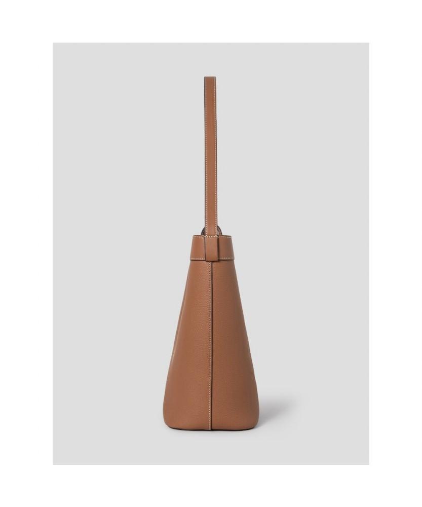 Beanpole Accessory Ivy Leather Shoulder Bag Brick