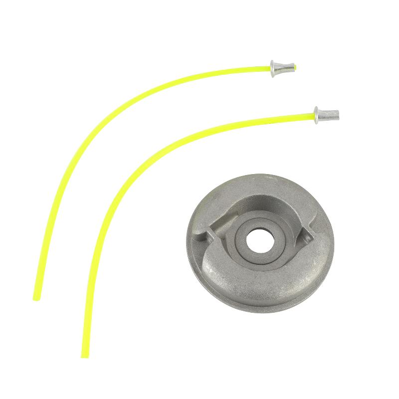 Hliníková hlava vyžínače na plevel Antikorozní Odrezovací Hlava plečky Náhradní díly Příslušenství pro sekačku na trávník