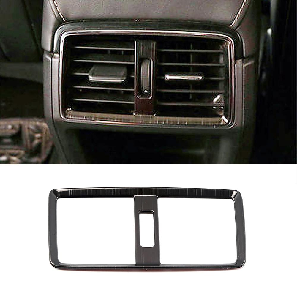 For Skoda Karoq 2017-2024 Car Inner Styling Modify Refit Central Console Part Trim Frame Cover Stainless Steel Decorate Sticker