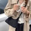 Large Capacity Slouchy Hobo Bags Shoulder Bag Solid Color Tote Bag Suede Pillow Handbag  Summer