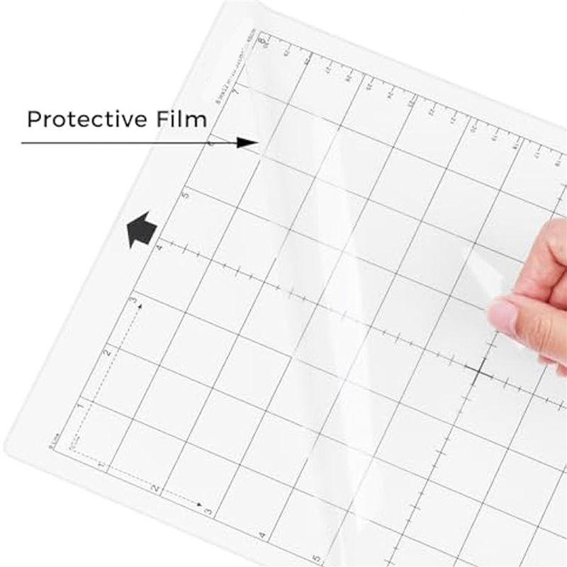 ABWR-Cutting Mats For Silhouette Portrait(12 Pack) 12X8in Cutting Mats Replacement For Silhouette Cameo Accessories