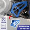 Canitu Front Sprocket Guard Cover,CNC Billet Aluminum Engine Sprocket Cover Engine Case Saver Guard Protector Crankcase Protection for Yamaha YZ125