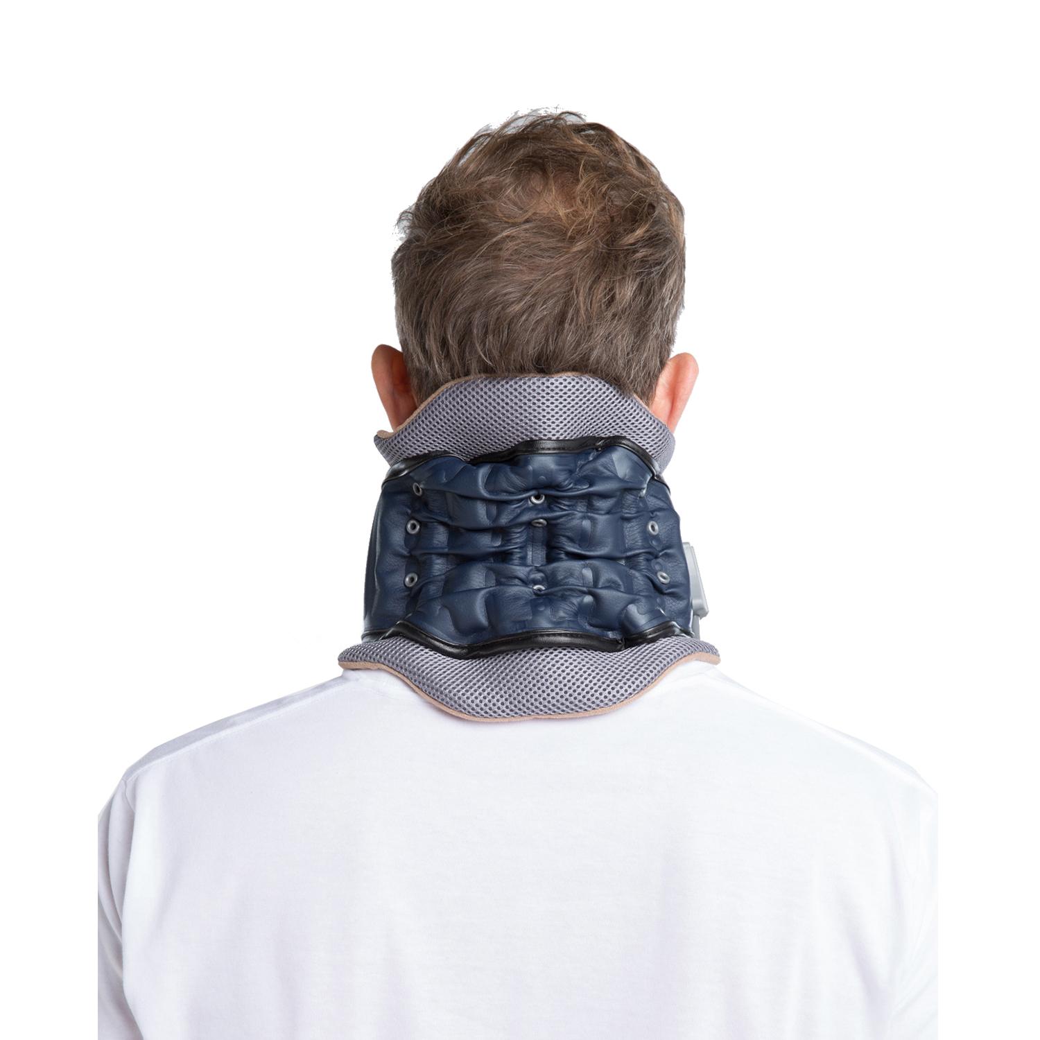 

LEAMAI Medical Cervical Collar Neck Traction Device Inflatable Pinched Nerve Neck Stretcher for Neck Pain Relief and синий