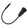 USB3.0 Water Proof Connector 0.3meter Length Snap On Type Straight Plug USB Male Panel Mount
