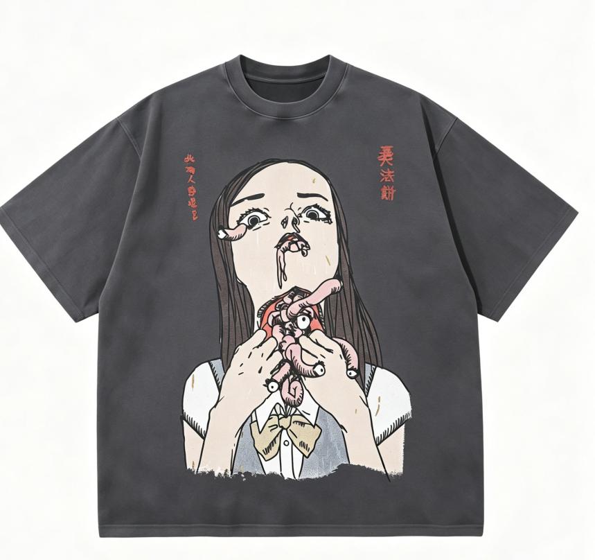 Life is Strange Anime Lover Washed T-shirt Year round clothing high quality personality Clothes Plus Size Unisex New Model Couples tee