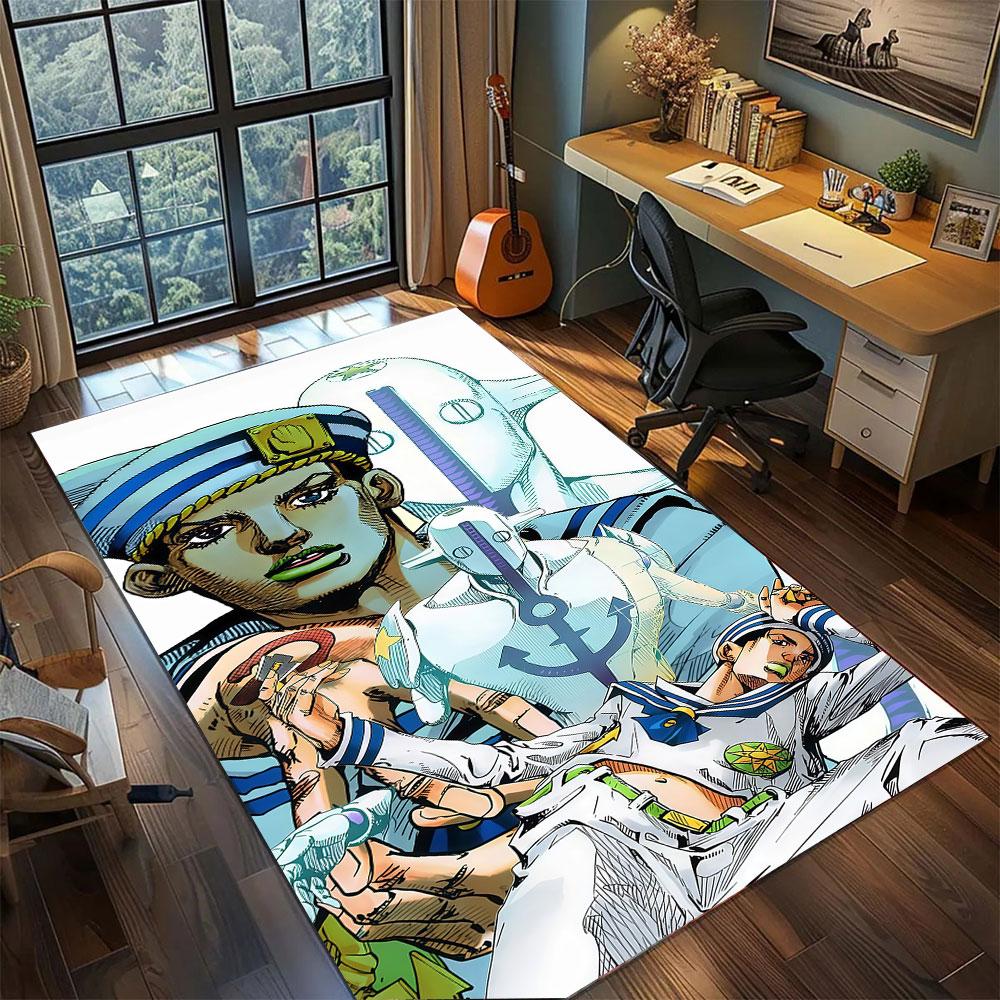 Battle Tendency JoJo Carpet for Living Room Bedroom Home Decor Cool Movie Mat Play Floor Mat