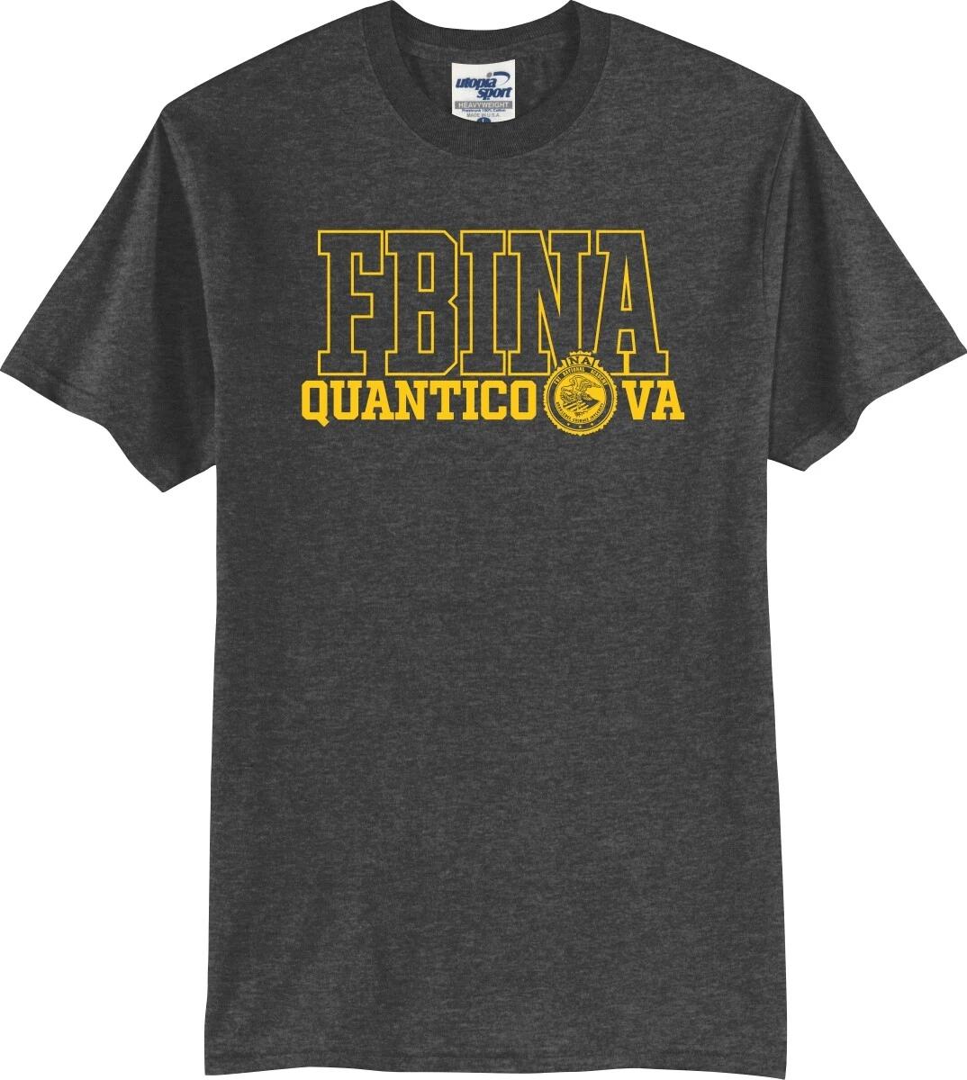

FBINA (FBI National Academy) Quantico Virginia Unisex T shirt (S-5X) L