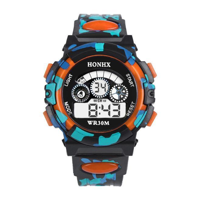 Outdoor Multifunction Waterproof Kid Child/Boy's Sports Electronic Watches Watch