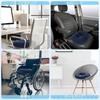 HOMCA Donut Ergonomically Designed Memory Foam Seat Cushion for Butt Cushion For Those Who Sit for More than 8 Hours a Breathable Zabuton,