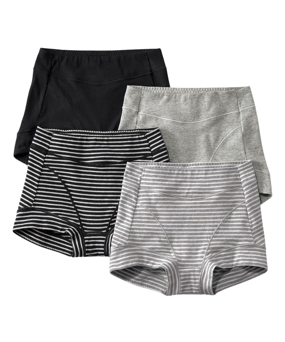 

Regular Cotton Blend Comfortable Shorts for the Stomach and Set of M [Nissen] Shorts, Stretch, Deep-Wearing Legs, 4,