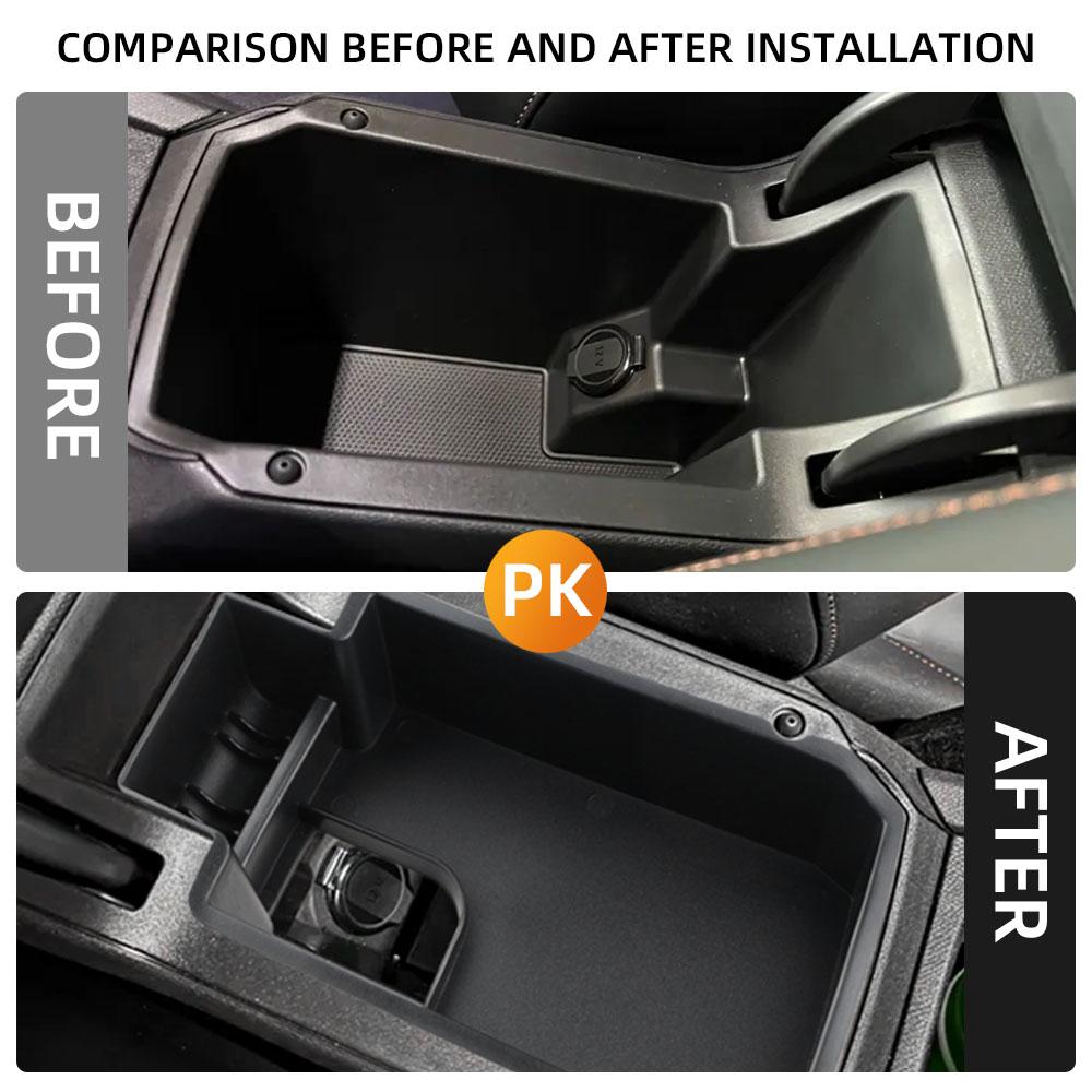 For Cupra Formentor 2025 2025 for Seat Leon MK4 KL1 KL8 Armrest Storage Box Plate Tray Organizer Stowing Container Accessories