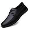 Outdoor Walking Shoes 2024 Luxury Brand Male Shoes Casual All-match Lace-Up Male Oxfords Shoes Platform Men Wedding Dress Shoes