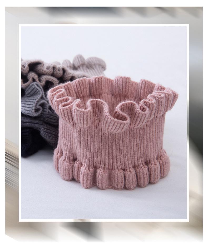 Wool Knit Snood Neck Warmer & Headband - Autumn/Winter Women's Accessory