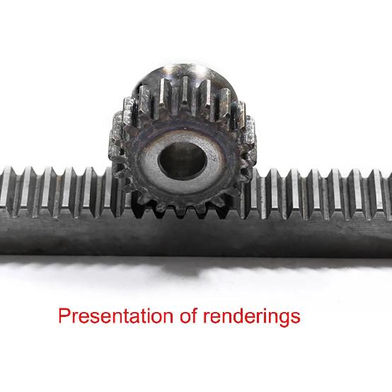 1Pcs 2 Module Spur Gear 21T/22T/23T-60T 45# Steel Motor Gear 2M Mechanical Transmission Gear Process Hole 10/12mm
