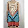 Summer Women's Knitted Bikini Beach Tank Top Sun Protector Cover-Up