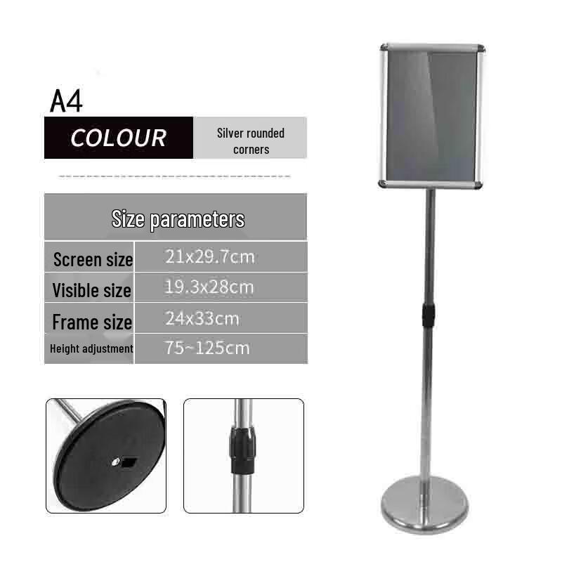 Stainless Steel Vertical Sign Holder