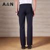 Antonio Men's 7A Antibacterial Ice Silk Cooling Straight-Leg Casual Pants