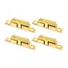 4pcs Copper Cabinet Door Bead Buckle with Dual Spring Tension System and Steel Ball Reinforcement for Durability