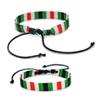 Unique Arab Inspired Cotton Wristband Adjustable Handchain Handmade Multicolor Wristchain Ornament for Trendy Outfits