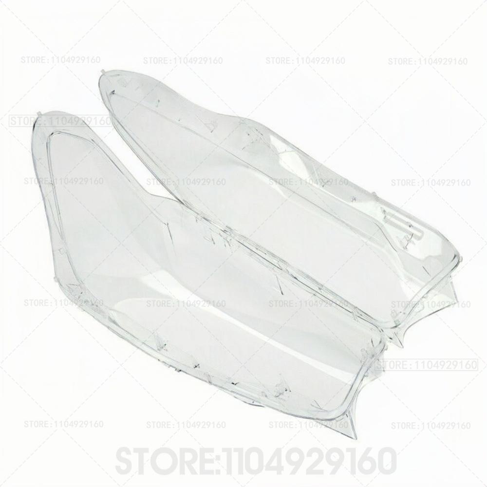 Car Glass HeadLamp Lens Caps Lampshade Shell For BMW 5 Series G30 G38 2018 2019 2020 Headlight Cover Automobiles Accessories