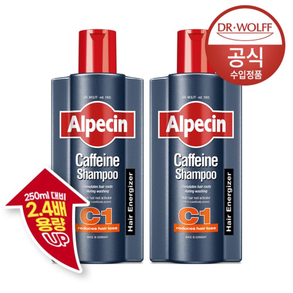 Alpecin Alpecin Caffeine Shampoo C1 Hair Strengthening 600ml X 2 NONE