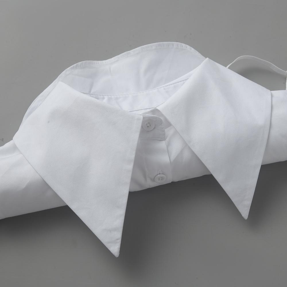 Fake Collar Women'S Versatile Fake Collar Shirt Spring And Summer Decorative Fake Collar Large Size Square Collar Wear Fake Collar
