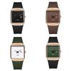 Minimalist Silicone Quartz Watch With Calendar For Women And Men