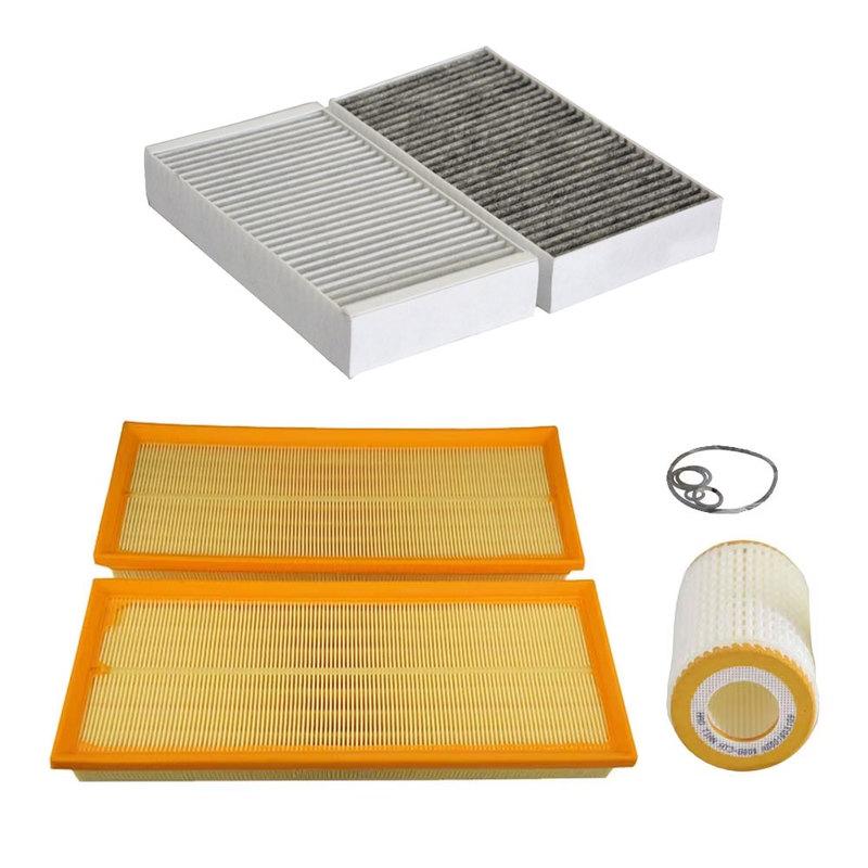 Filter Set For Mercedes-Benz GL450 X164 4.7L W164 ML350 500 W251 R300 Petrol Engine Cabin AC Flow Air Oil Filter Kit A1648300218