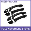 8pcs ABS Exterior Side Door Handle Cover Trim for Hyundai Elantra 17-20