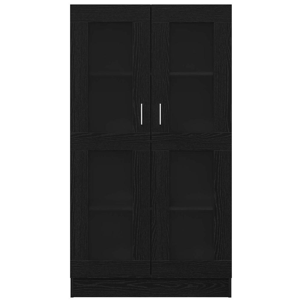 Bookshelf Black Oak Effect 82.5 x 30.5 x 150 cm