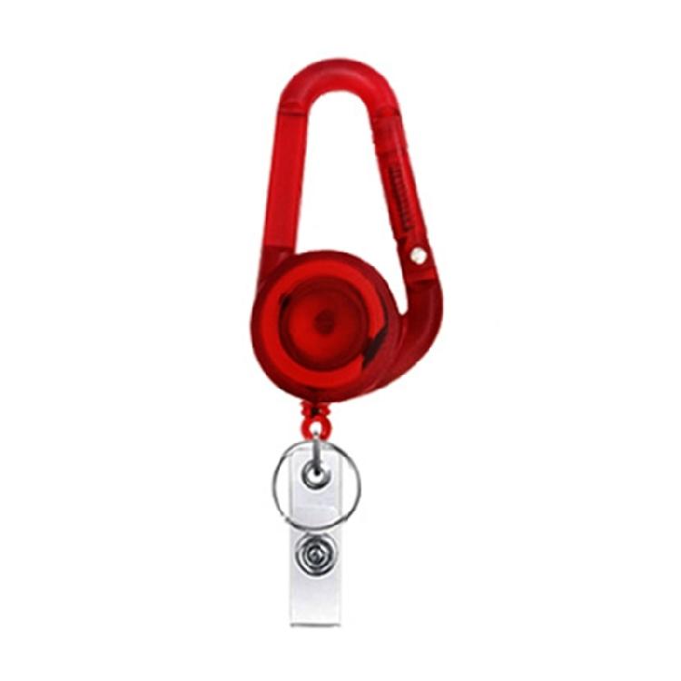 Practical Telescopic Buckles Chest Keychain Charm Accessory for Key Management Fashionable Decoration for Youth