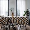 Tablecloth Cotton and Linen Printed Blue and White Porcelain Retro Tablecloth Restaurant Cloth Tablecloth