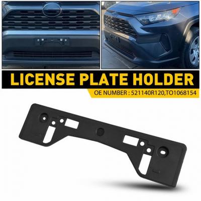 For  21 20 22  Toyota RAV4 Front License Plate Frame Tag Holder Bracket
