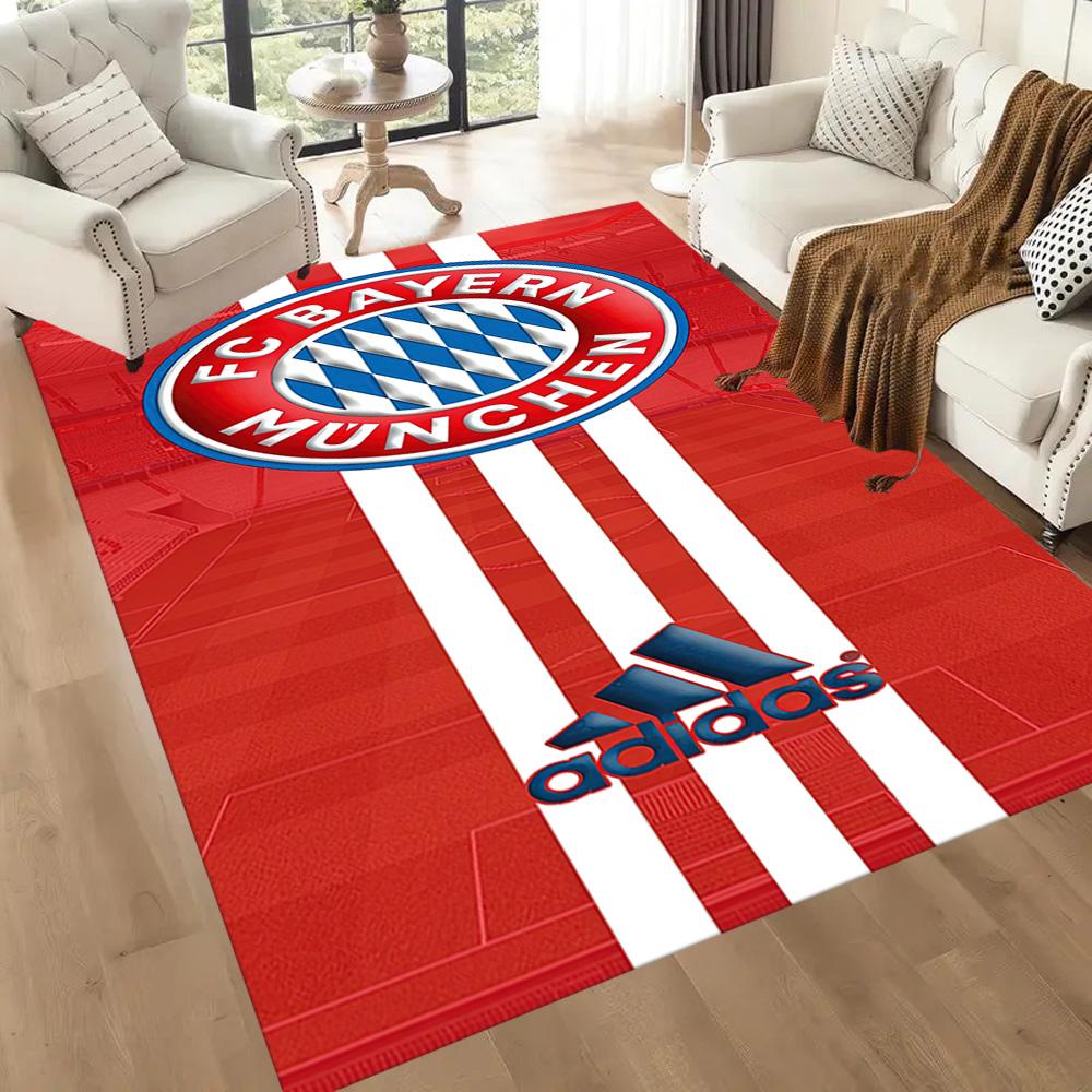 Bayern Munich Floor Rug Office Rug Perfect for Bedrooms Balcony Game Room Entryway Antislip Carpet Decorate Offices