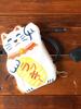 Beams Japan Wallets & Pouches [Special Order] New Retro Maneki-neko Pouch In White