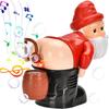 Christmas Funny Bubble Blowing Santa, Farting Bubble Machine, Santa Bubble Machine for Kids, Electric Blowing Bubble Toy with Light and Music