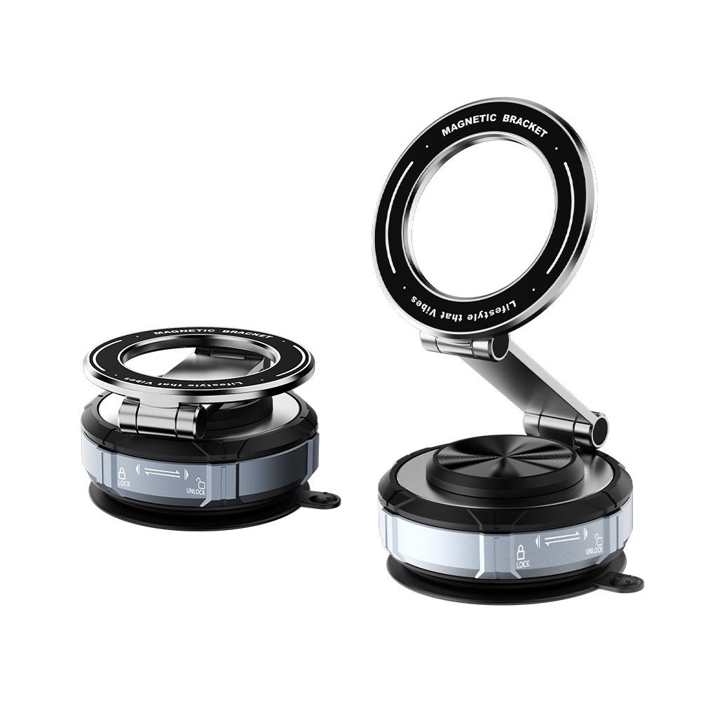 Magnetic Car Phone Holder with Vacuum Suction Cup