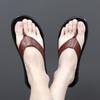 Mens Flip Flops Summer Beach Sandals Breathable Slippers for Man Non-Slip Cool Flats Outdoor Casual Shoes Lightweight Half Drag