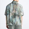 Zara Loose American Style Printed Casual Short Sleeve Shirt Men shirts Multicolor 2548302-330