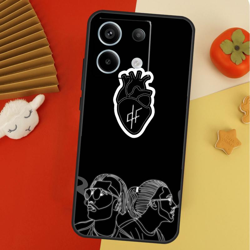 PNL QLF Rapper Singer Case For Xiaomi Redmi 14C 13C 12C 10C Redmi Note 14 12 11 9 10 13 Pro 9S 10S 11S 12S Cover