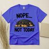 Rottweiler Nope Not Today Funny Dog T Shirt Unisex Gift Dog Lover Gildan Tee