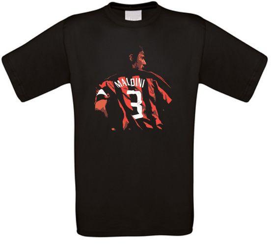 Paolo Maldini Mailand Milan Rossoneri Italia T-Shirt XXXXL