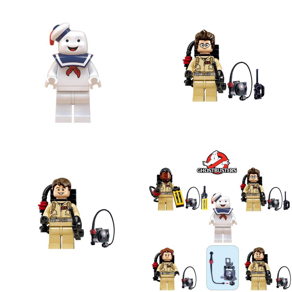 DIY Ghostbusters Minifiguren Bausteine Spielzeug-Set Sicher und Lustig!
