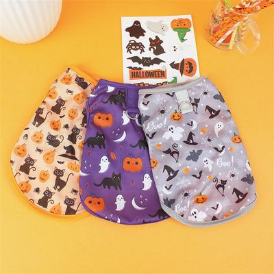 Evcil Köpek Giysileri Köpekler İçin Evcil Hayvan Kostümü Giysileri Küçük Köpekler İçin Kedi Yelek Tişörtleri Chihuahua Yavru Köpek Giysileri Kedi Cadılar Bayramı İçin